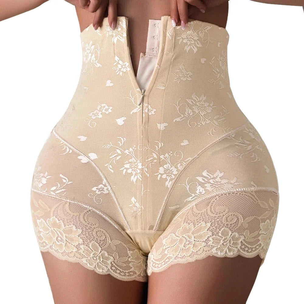Women's High Waist Tummy Control Shapewear Shorts | Slimming Body Shaper