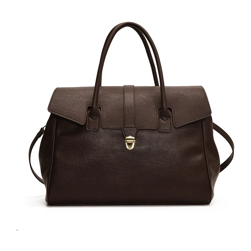 Luxury Large Capacity Boston Shoulder Bag