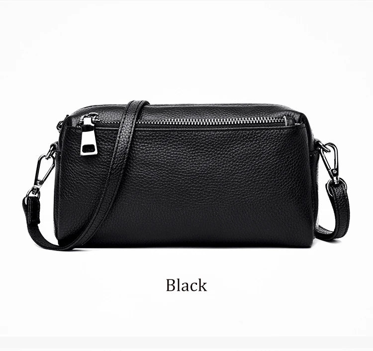 Genuine Cowhide Leather Shoulder Bag