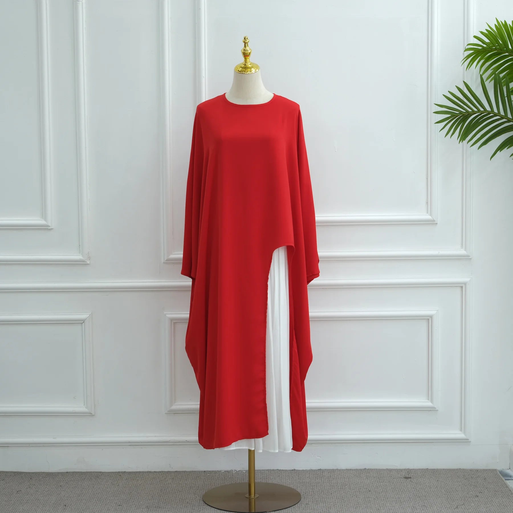 Elegant Irregular Muflattering Maxi Blouse