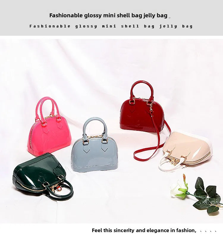 Transparent Candy Jelly Crossbody Bag