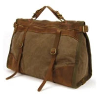 Vintage Crazy Horse Leather Duffle Bag