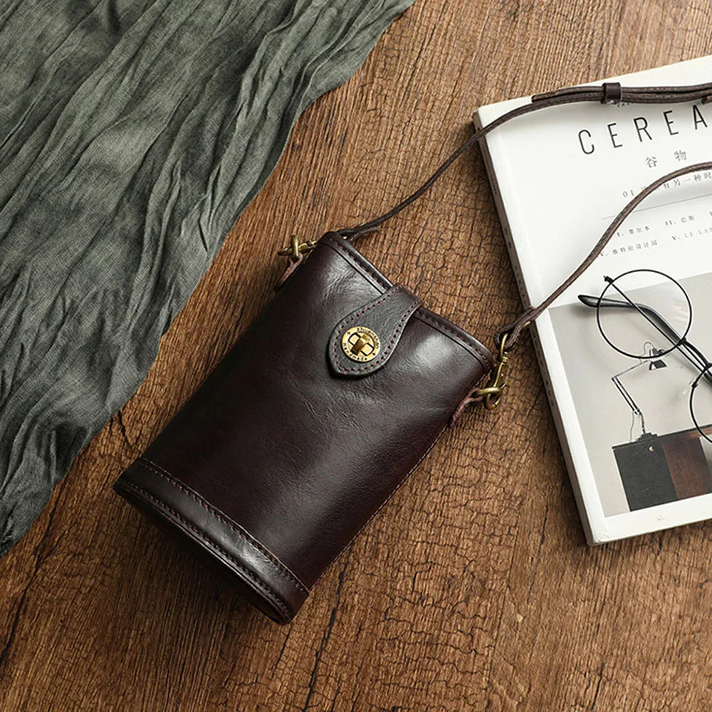 Quality Genuine Leather Crossbody Phone Purse