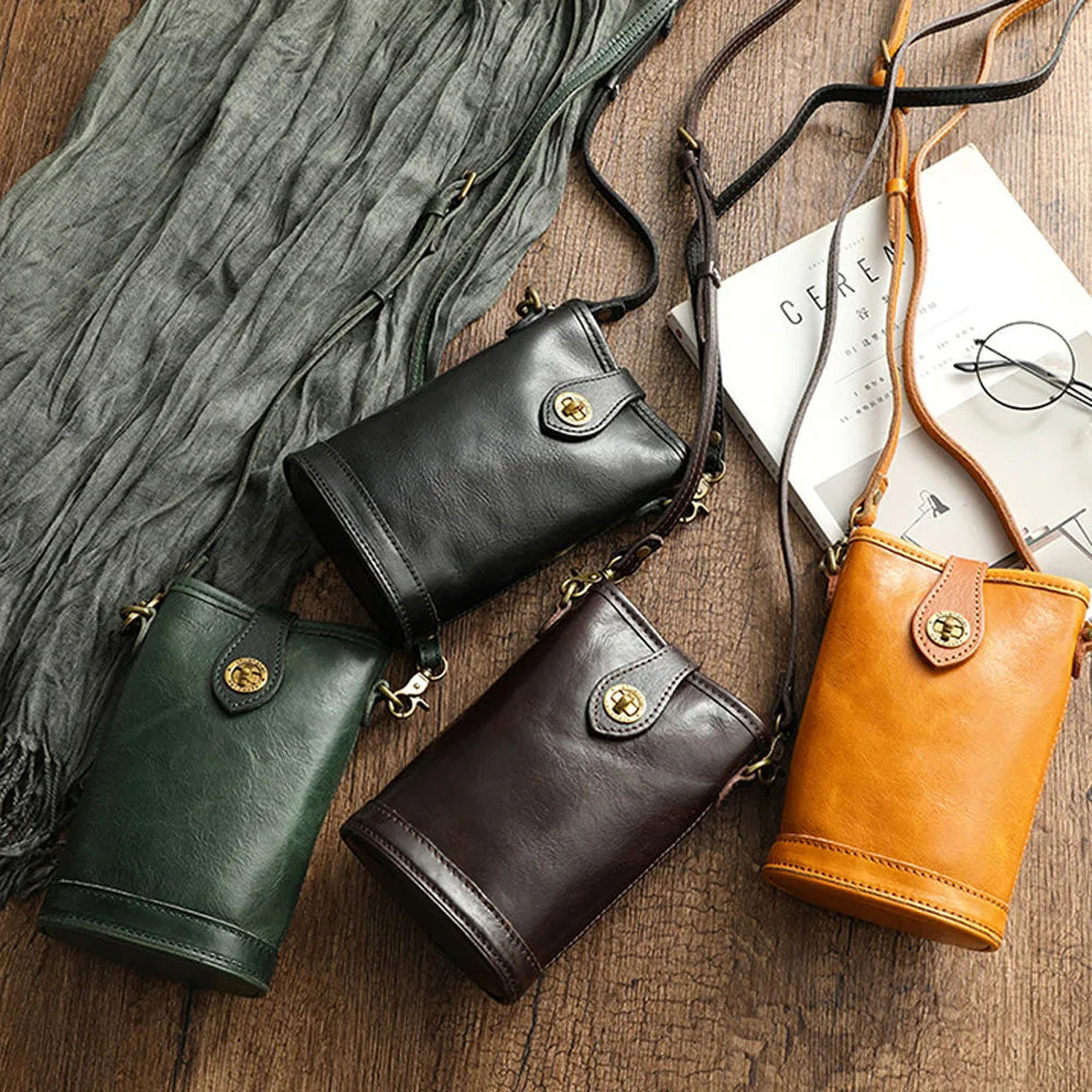 Quality Genuine Leather Crossbody Phone Purse