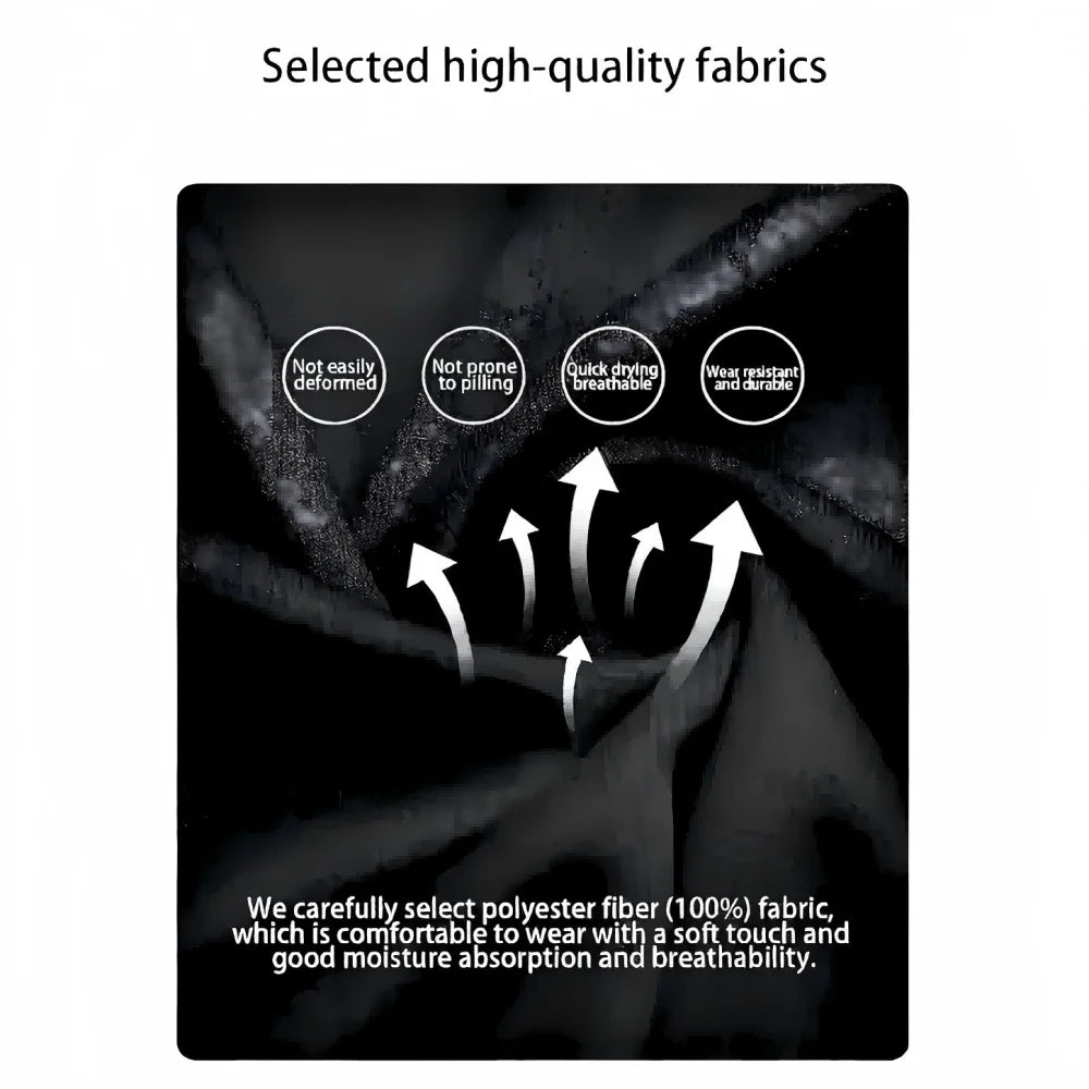 Men's Dark Warrior Letter Print Breathable T-Shirt