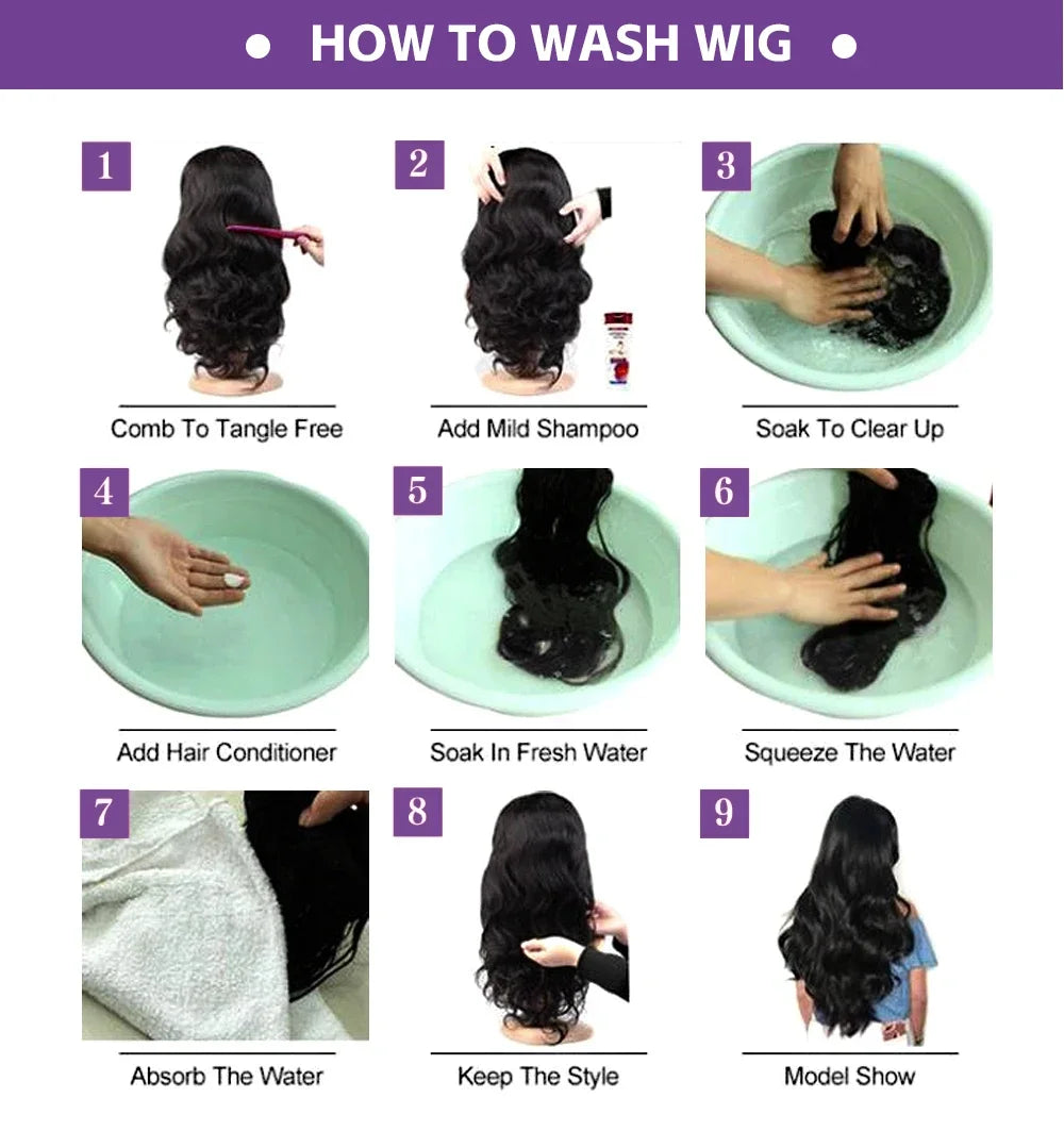 Chocolate Brown Body Wave HD Lace Front Wig