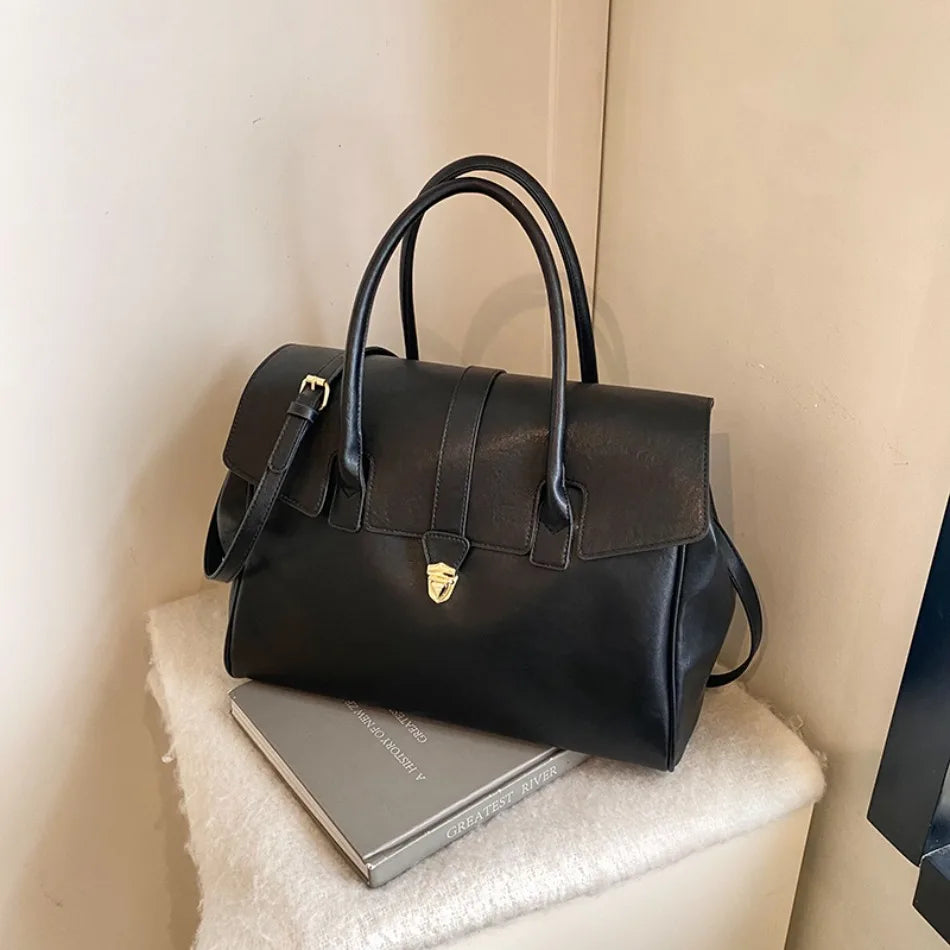 Luxury Large Capacity Boston Shoulder Bag