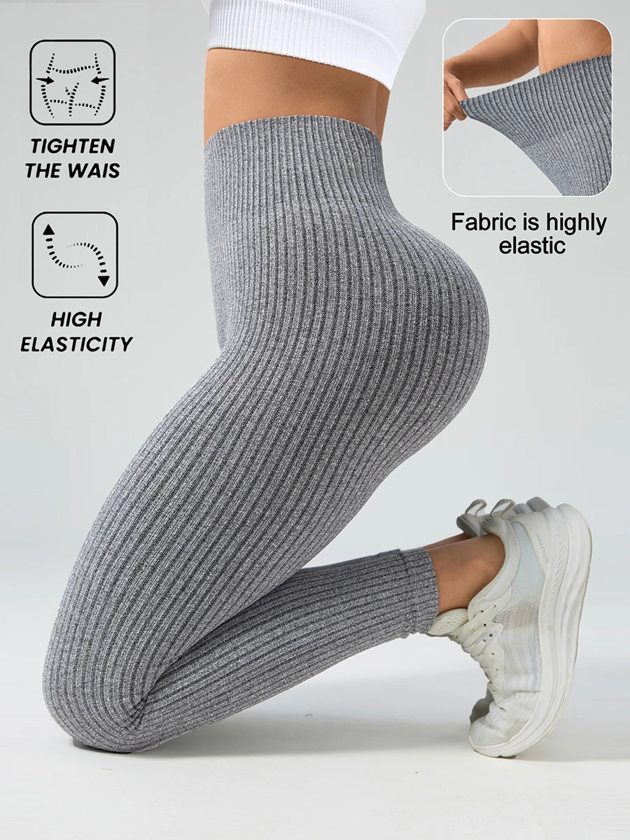 Women's Seamless mid section Control Yoga Leggings