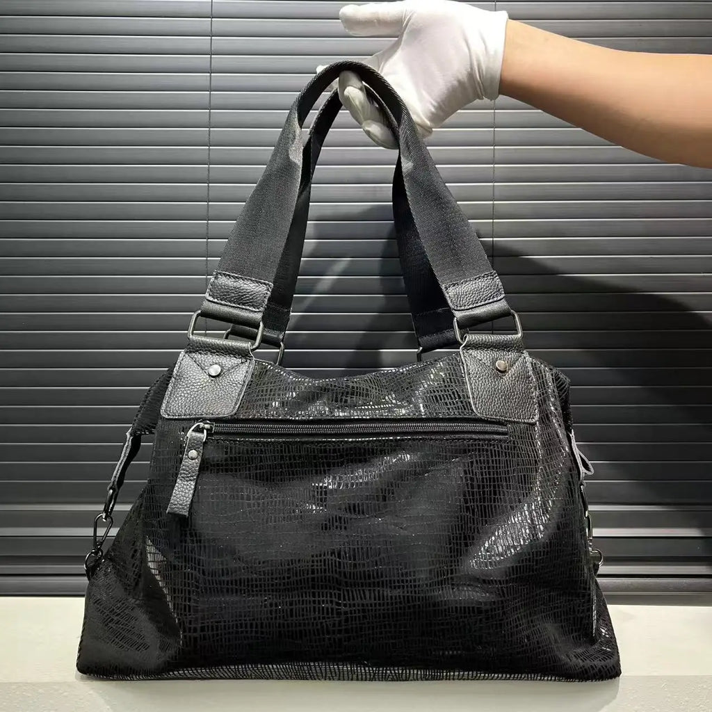 Diamond Teddy Bear Shiny Shoulder Bag