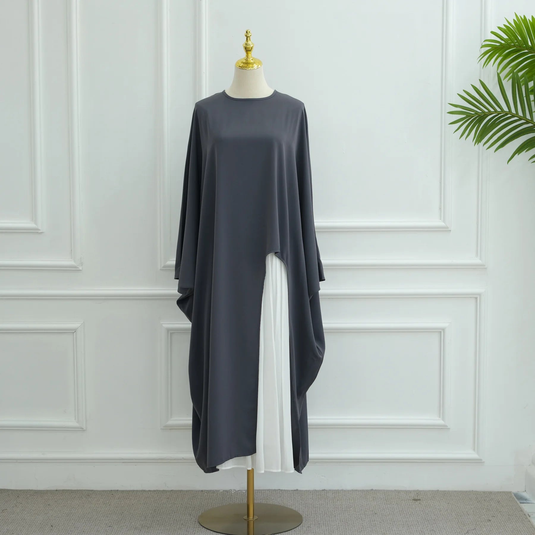 Elegant Irregular Muflattering Maxi Blouse