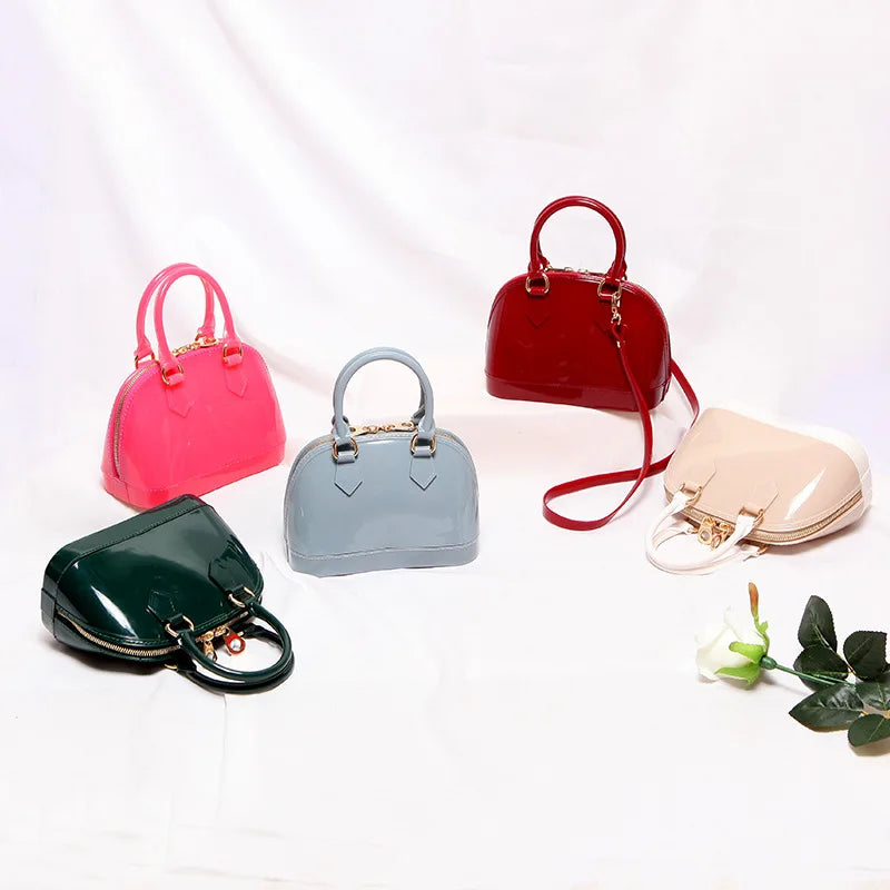 Transparent Candy Jelly Crossbody Bag
