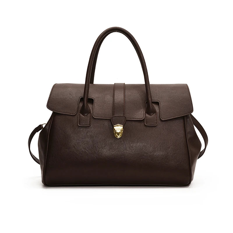 Luxury Large Capacity Boston Shoulder Bag