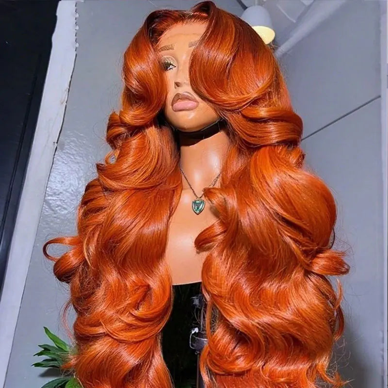 Chocolate Brown Body Wave HD Lace Front Wig