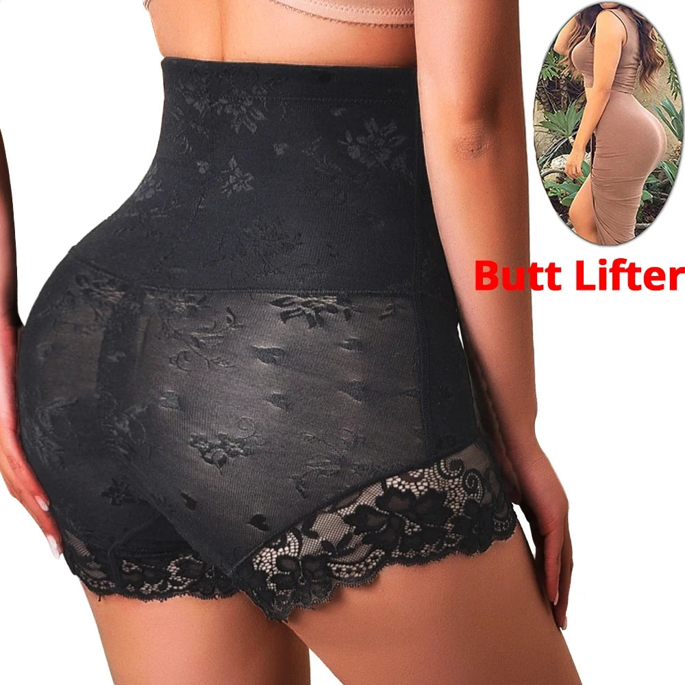 Women's High Waist Tummy Control Shapewear Shorts | Slimming Body Shaper