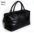 Fashion Genuine Leather Travel Duffle Bag