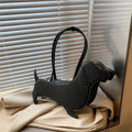 3D Dachshund Novelty Shoulder Bag