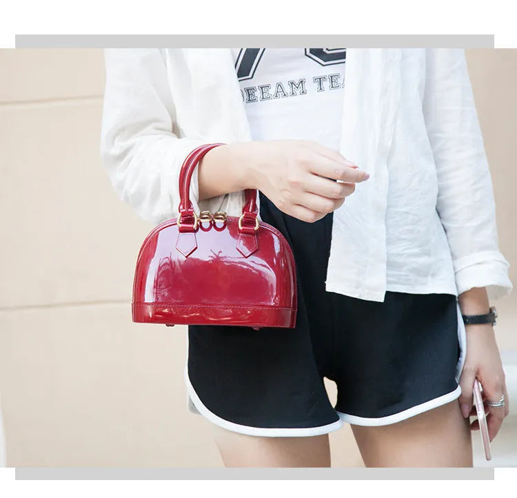 Transparent Candy Jelly Crossbody Bag