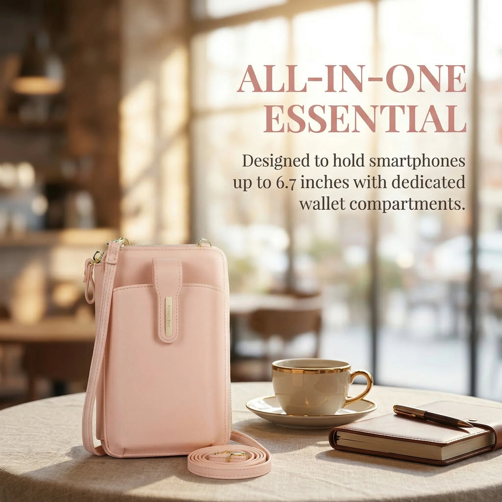 Mini Waterproof Leather Crossbody Phone Bag