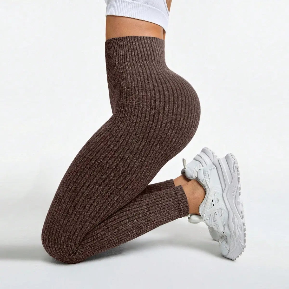 Women's Seamless mid section Control Yoga Leggings