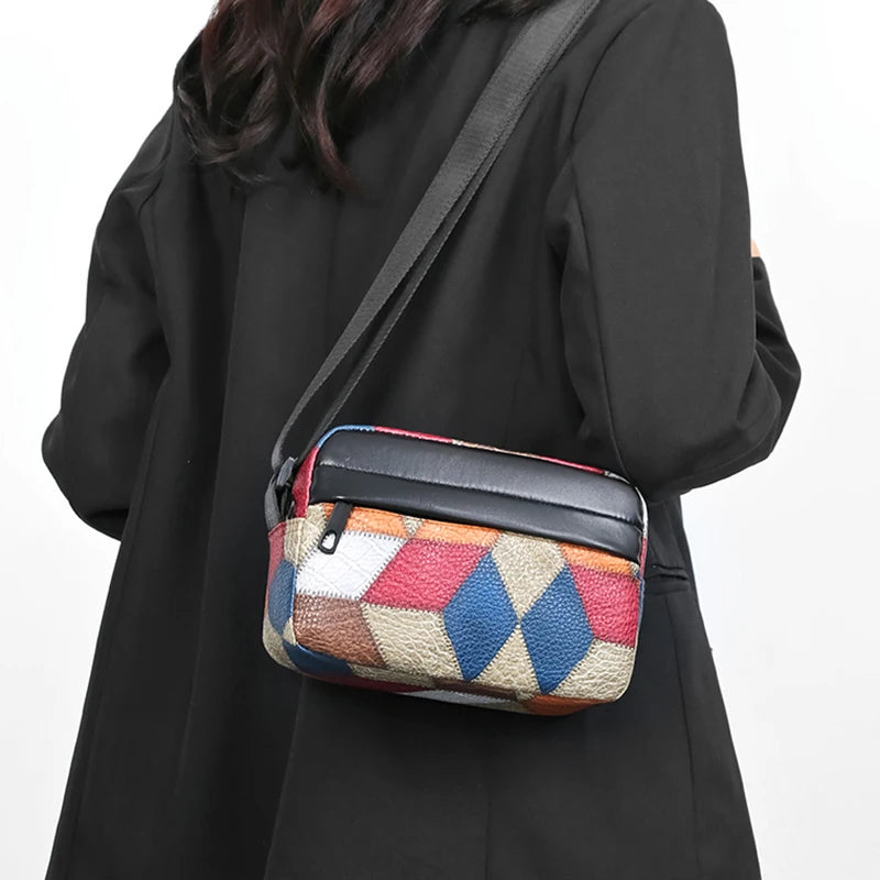 Indie Style Mini Zipper Backpack
