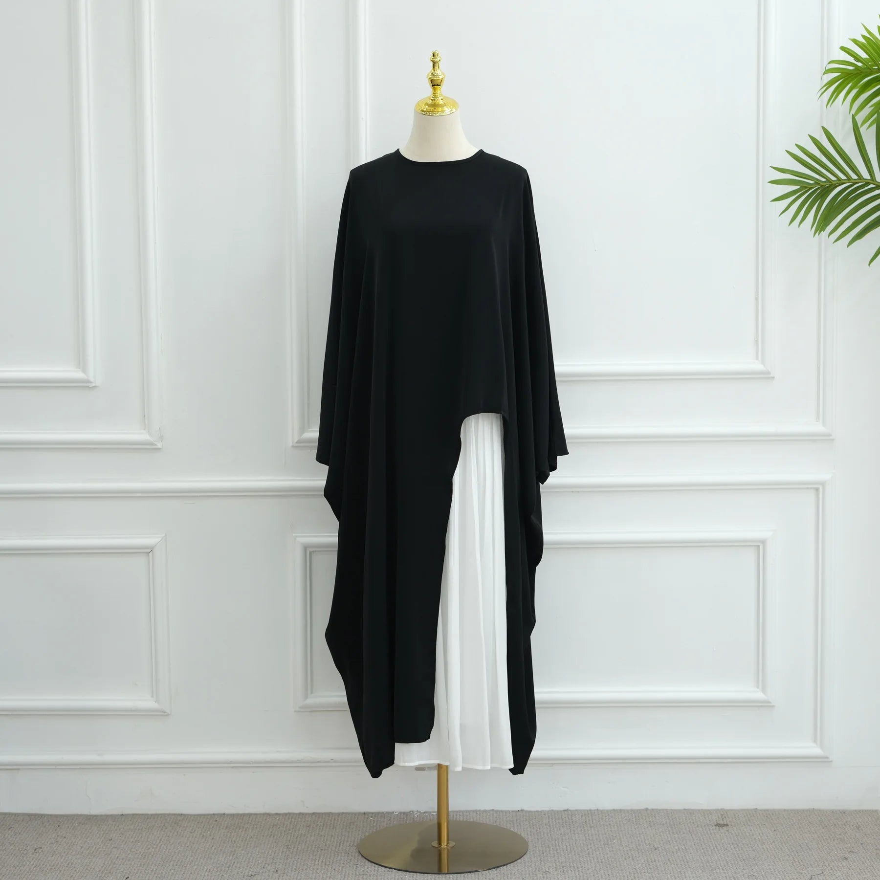 Elegant Irregular Muflattering Maxi Blouse