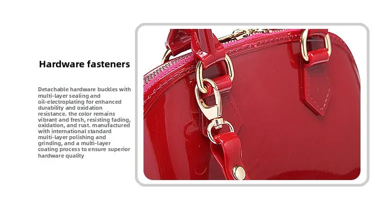 Transparent Candy Jelly Crossbody Bag