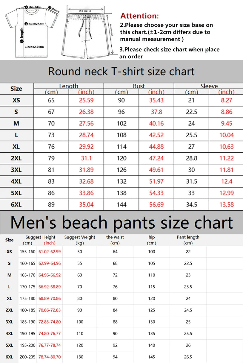 Men's 3D Print Breathable Shorts Set