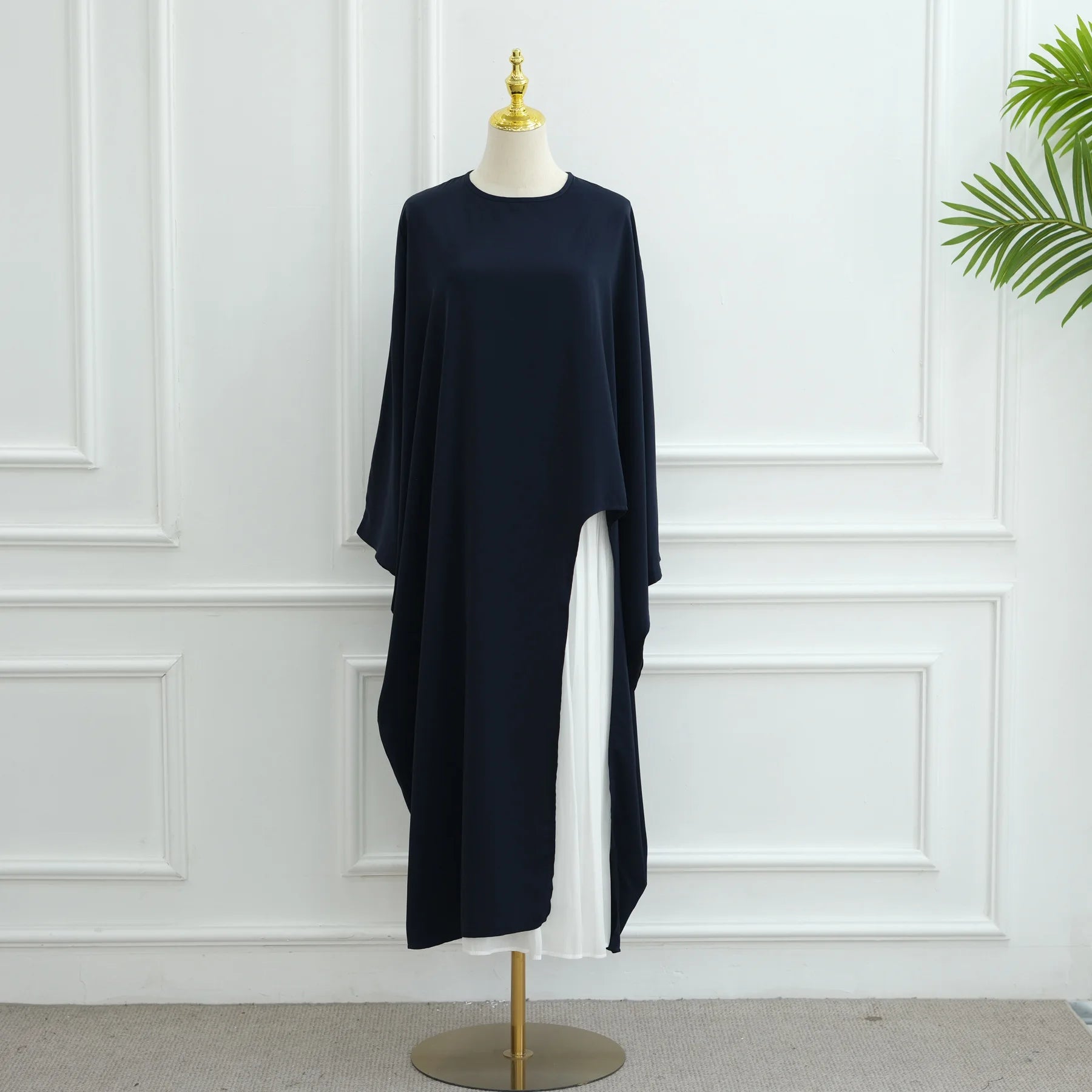 Elegant Irregular Muflattering Maxi Blouse