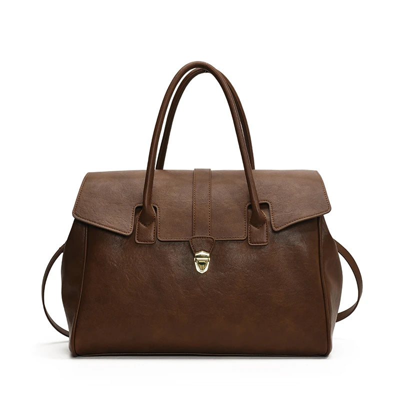 Luxury Large Capacity Boston Shoulder Bag