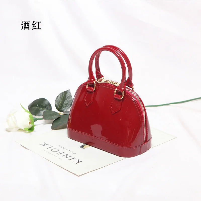 Transparent Candy Jelly Crossbody Bag