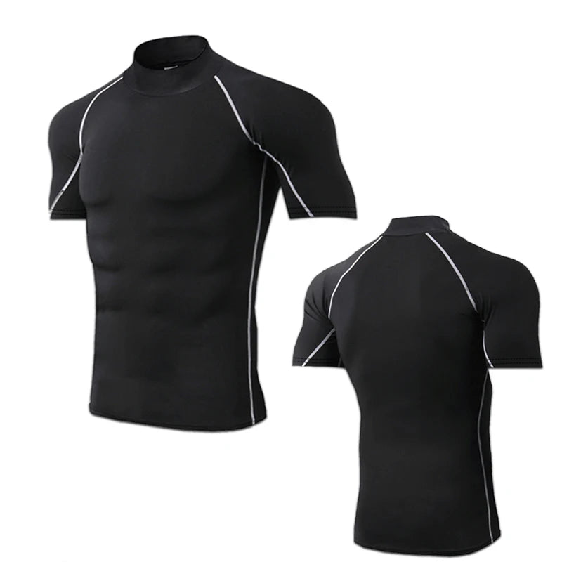 Men's Quick-Dry Compression Training T-Shirt