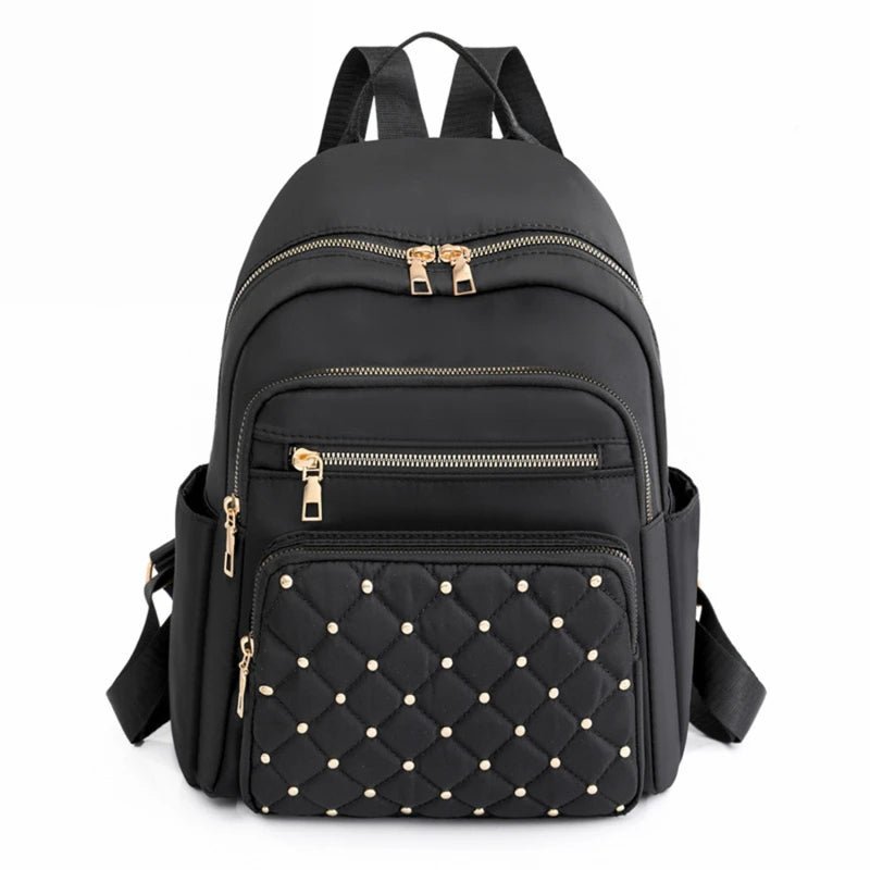 Fashion Bagpack Women High Quality Nylon Backpacks Female Big Travel Back Pack Large School Bags for Teenage Girls Shoulder Bag - Nitamoje