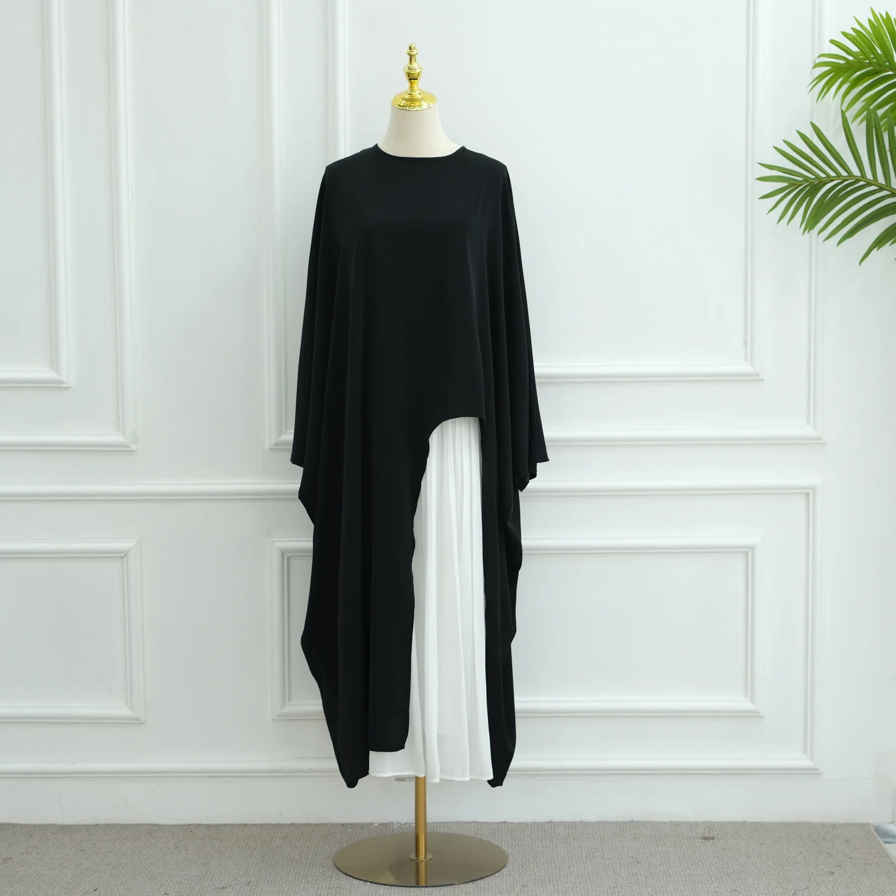 Elegant Irregular Muflattering Maxi Blouse