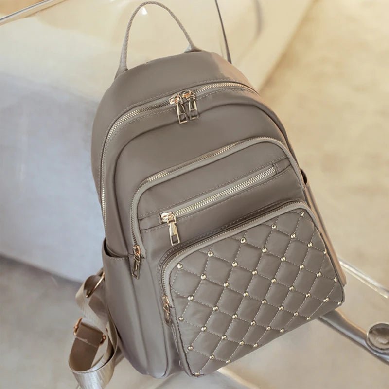 Fashion Bagpack Women High Quality Nylon Backpacks Female Big Travel Back Pack Large School Bags for Teenage Girls Shoulder Bag - Nitamoje