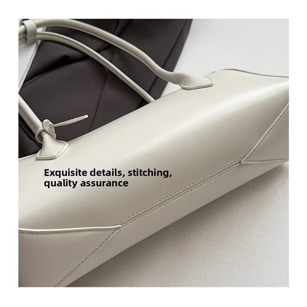 Long-Handle Baguette Retro Shoulder Tote