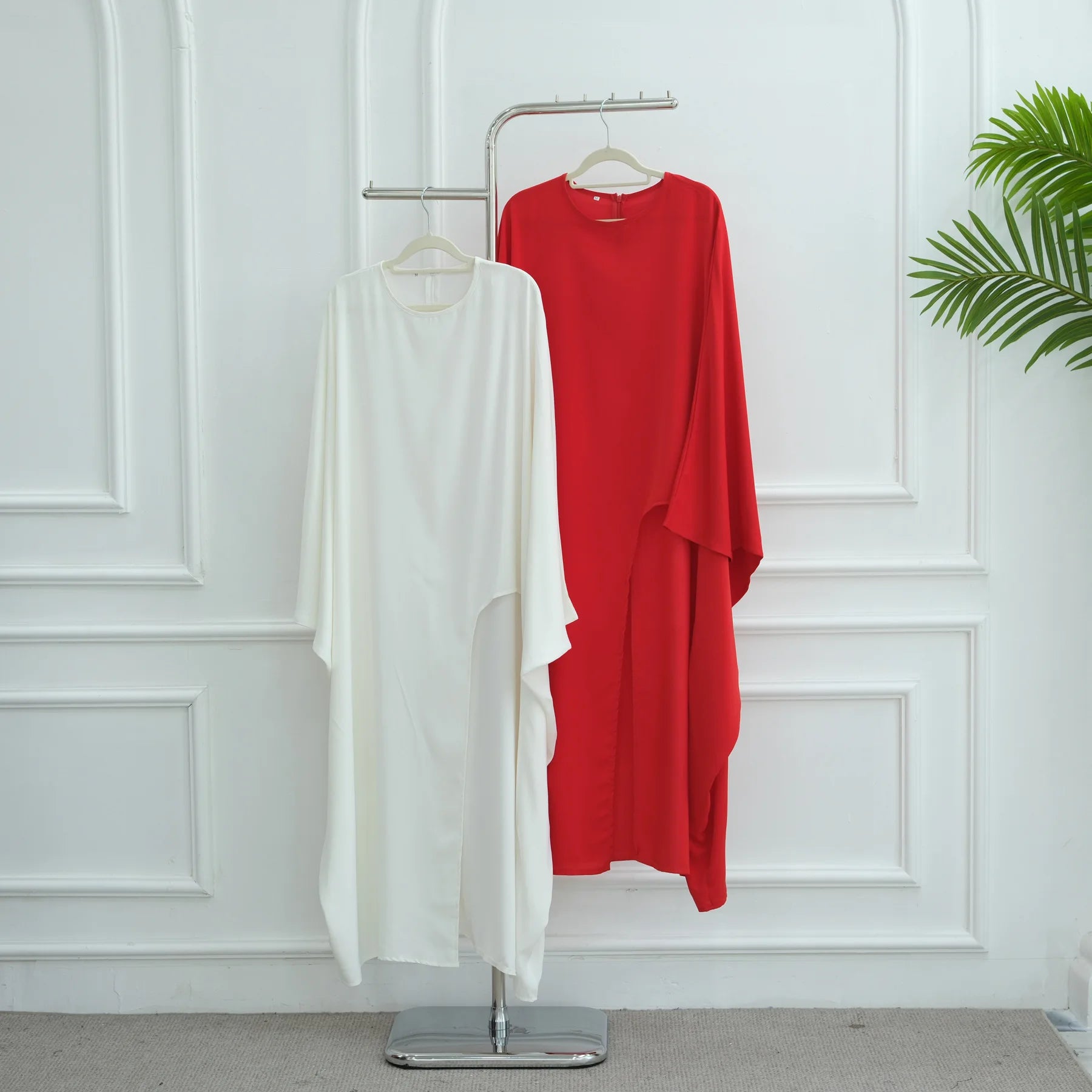 Elegant Irregular Muflattering Maxi Blouse