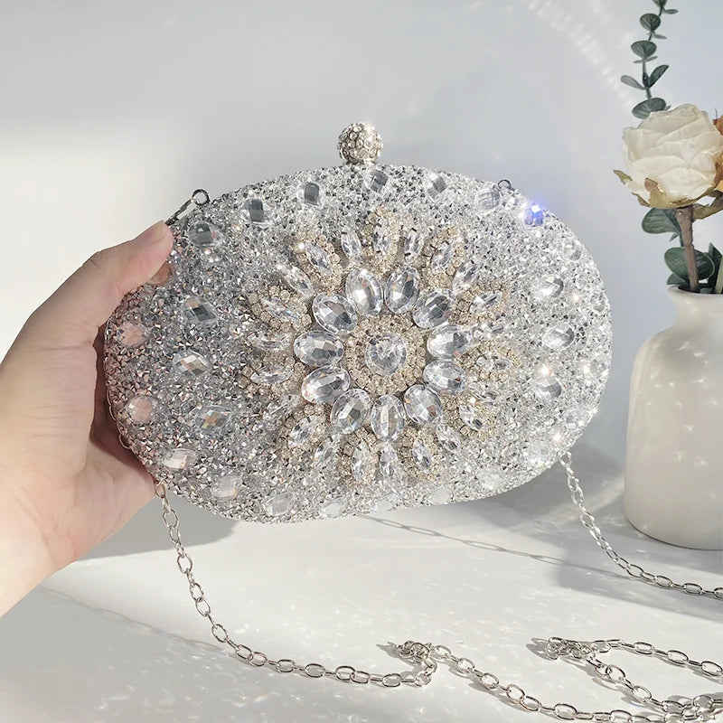 Bling Wedding Evening Clutch Bag