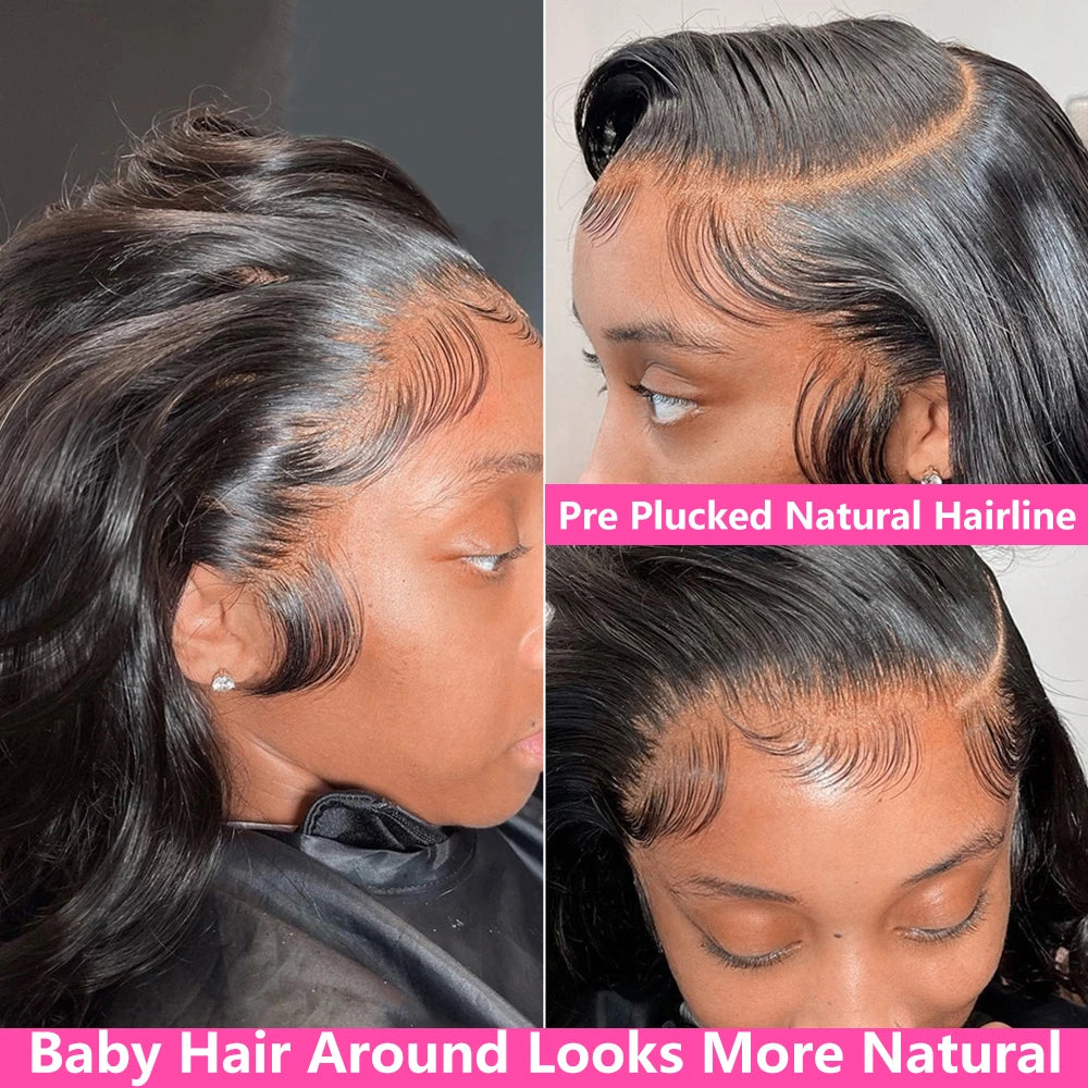 Glueless 360 Full Lace Drawstring Wig