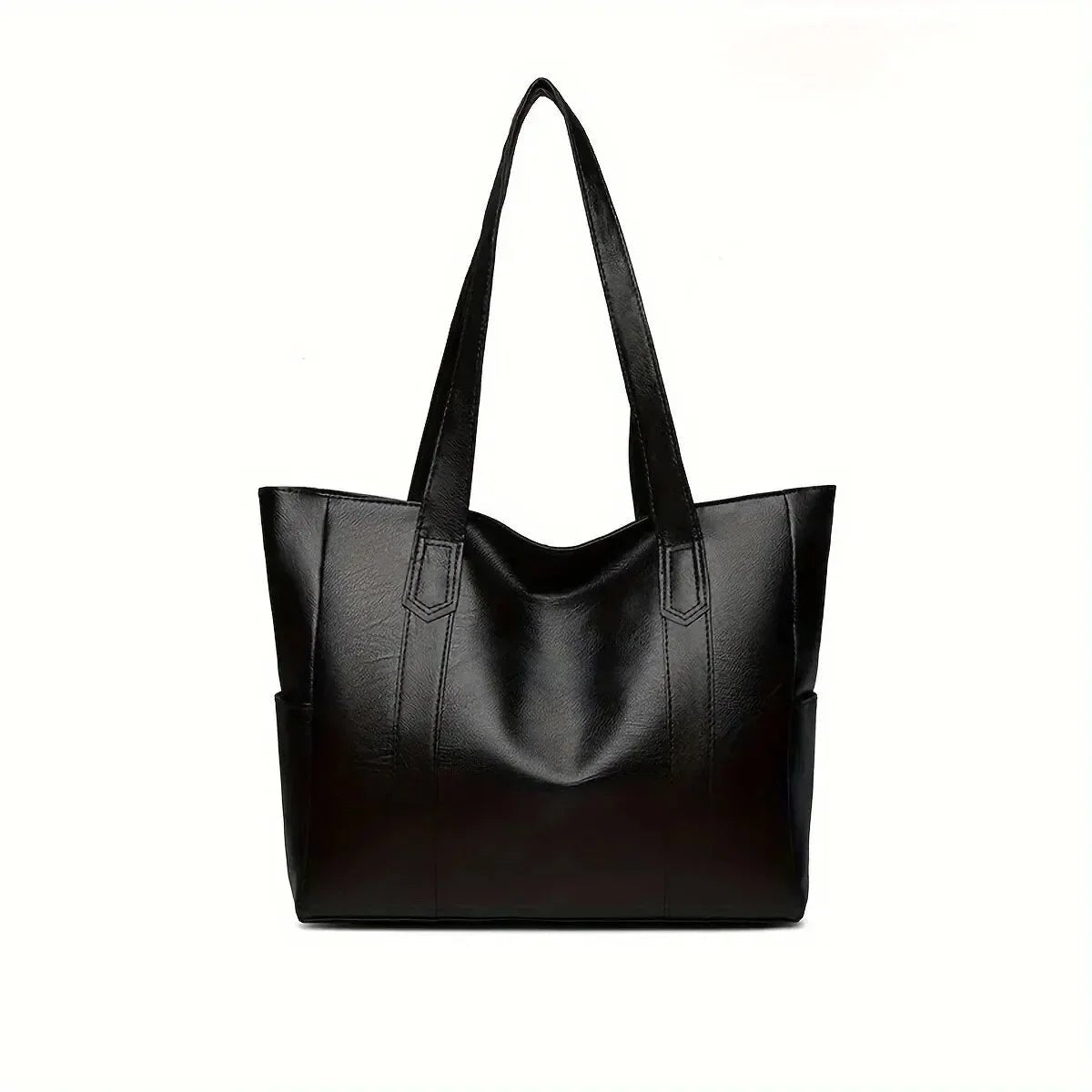 Vintage Ladies Bag Large Capacity Handbag , Vintage Plain Shoulder Bag , Ladies Commuter Casual Handbag - Nitamoje