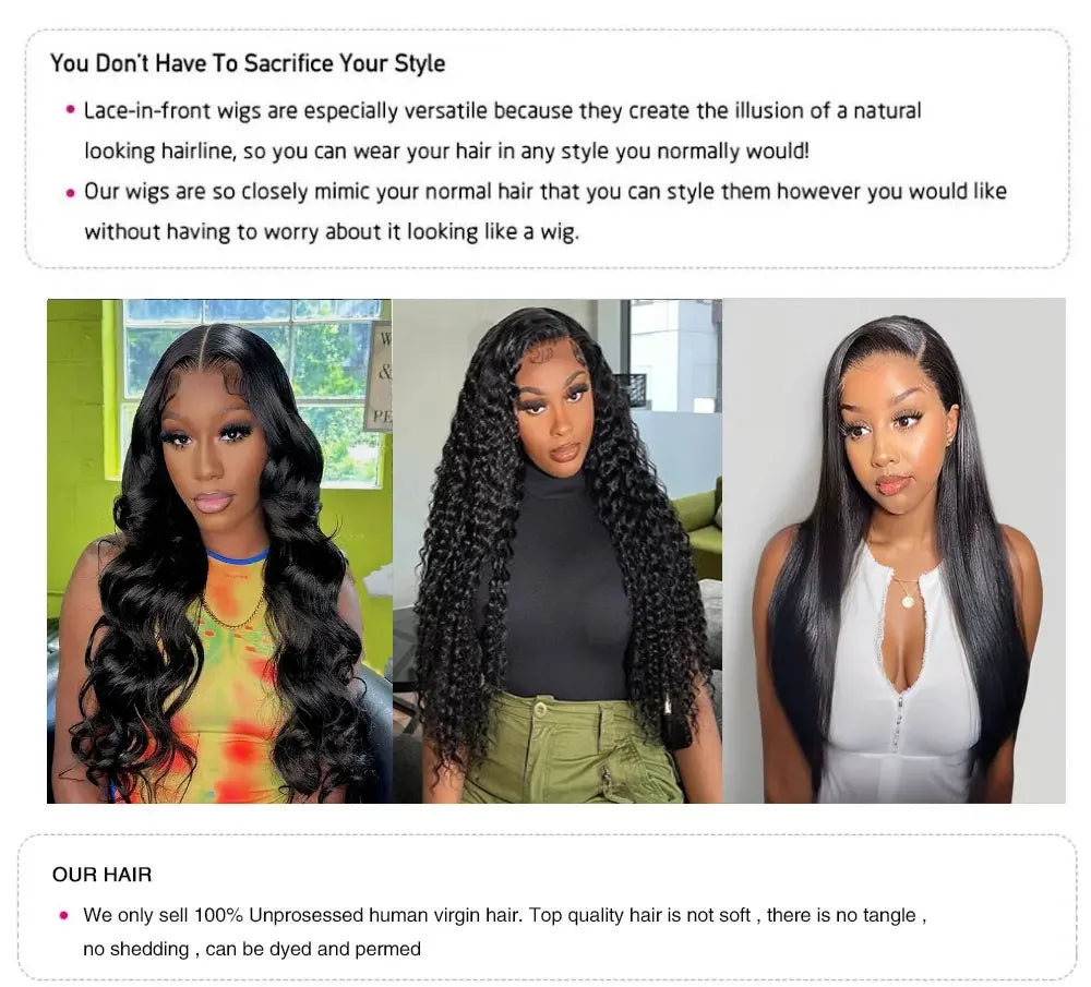 Chocolate Brown Body Wave HD Lace Front Wig