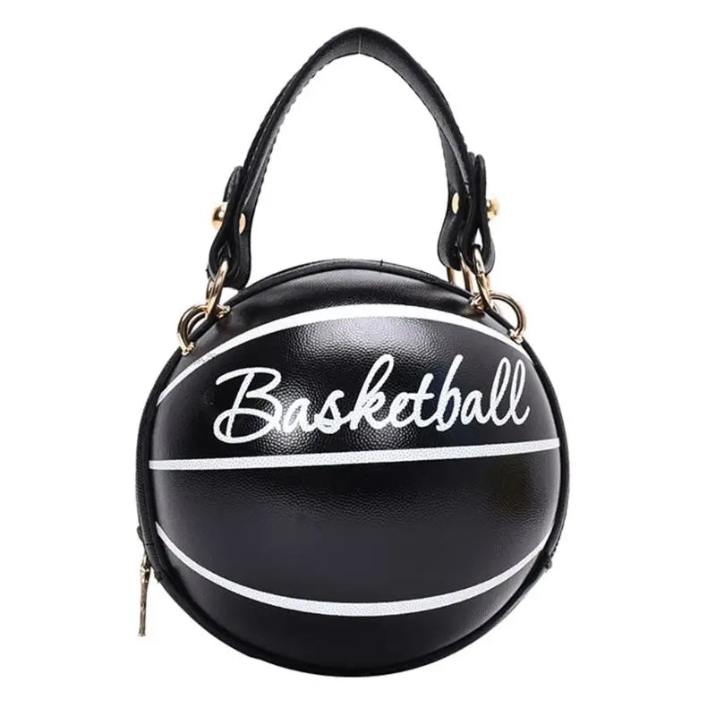 Personality Fun Pink Ins Versatile Chain Football Basketball Shoulder Bag