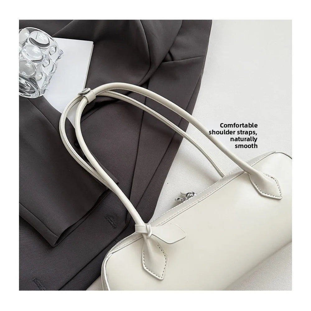 Long-Handle Baguette Retro Shoulder Tote