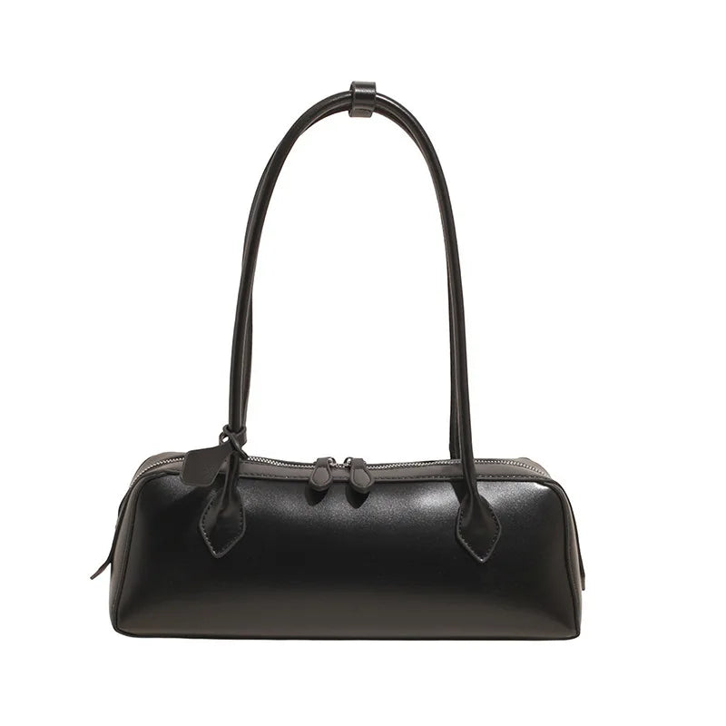 Long-Handle Baguette Retro Shoulder Tote