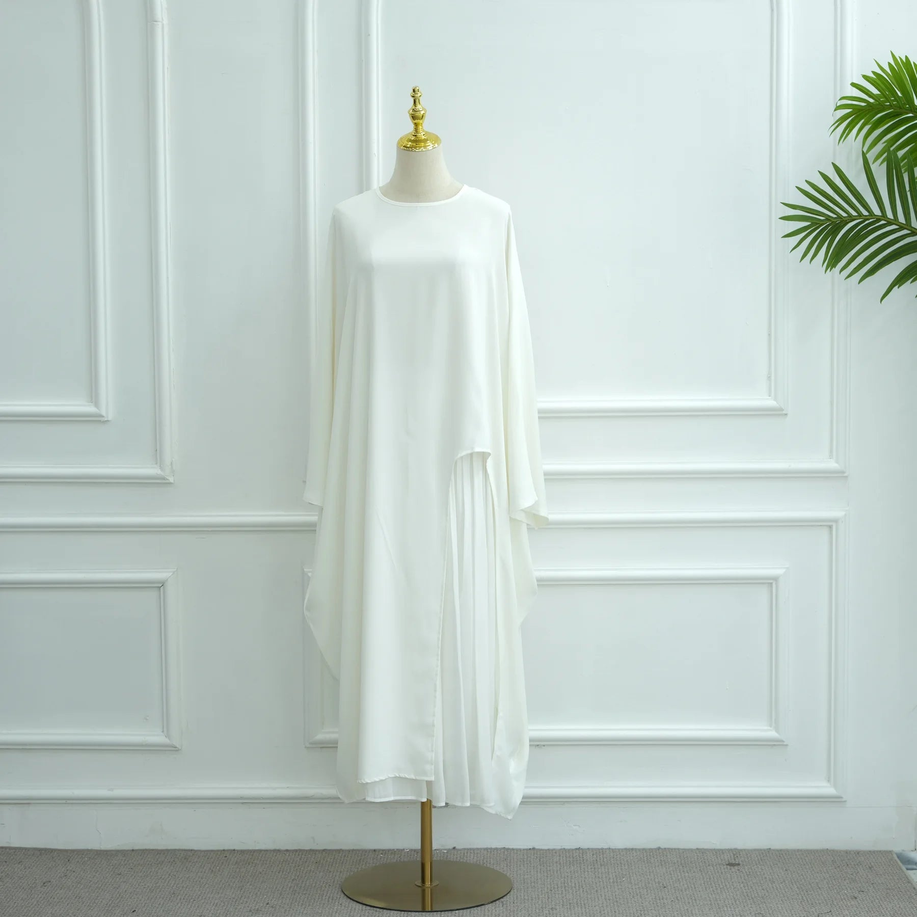 Elegant Irregular Muflattering Maxi Blouse