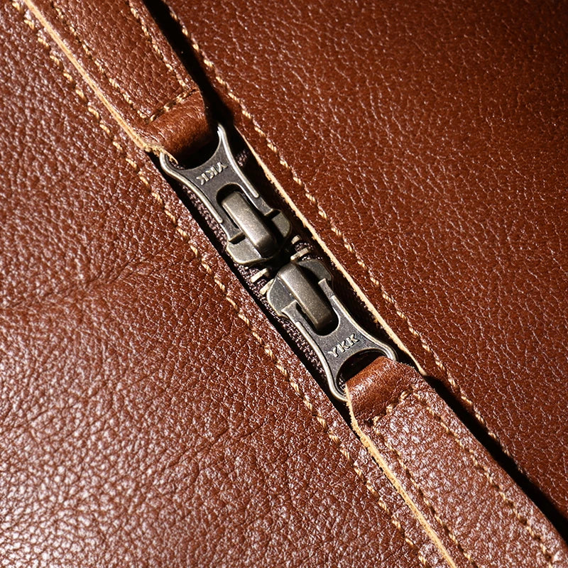 Genuine Leather Luxury Duffle Bag