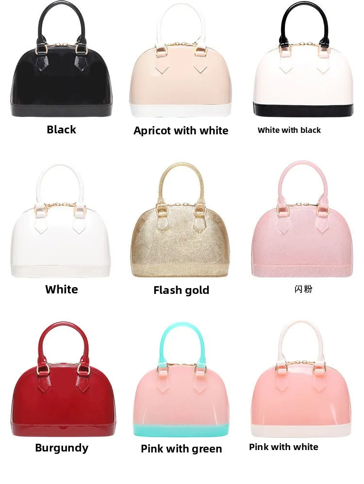 Transparent Candy Jelly Crossbody Bag