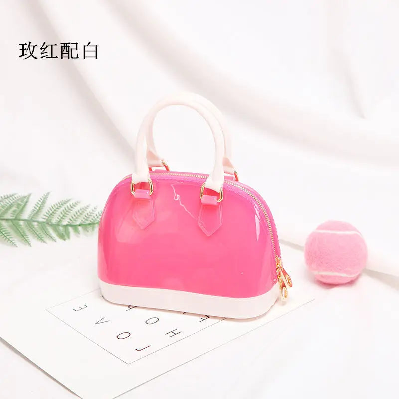 Transparent Candy Jelly Crossbody Bag