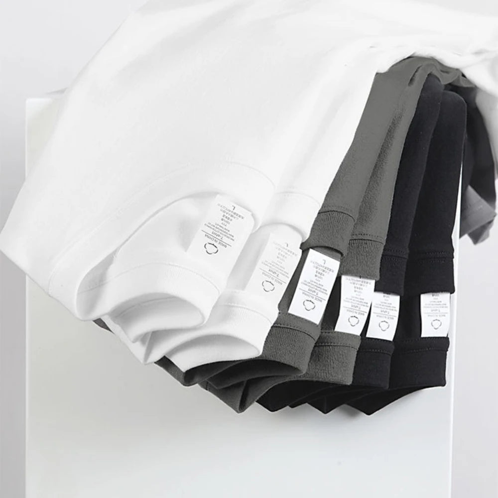 2-Pack Cotton Couple T-Shirts | Unisex Short Sve Tees