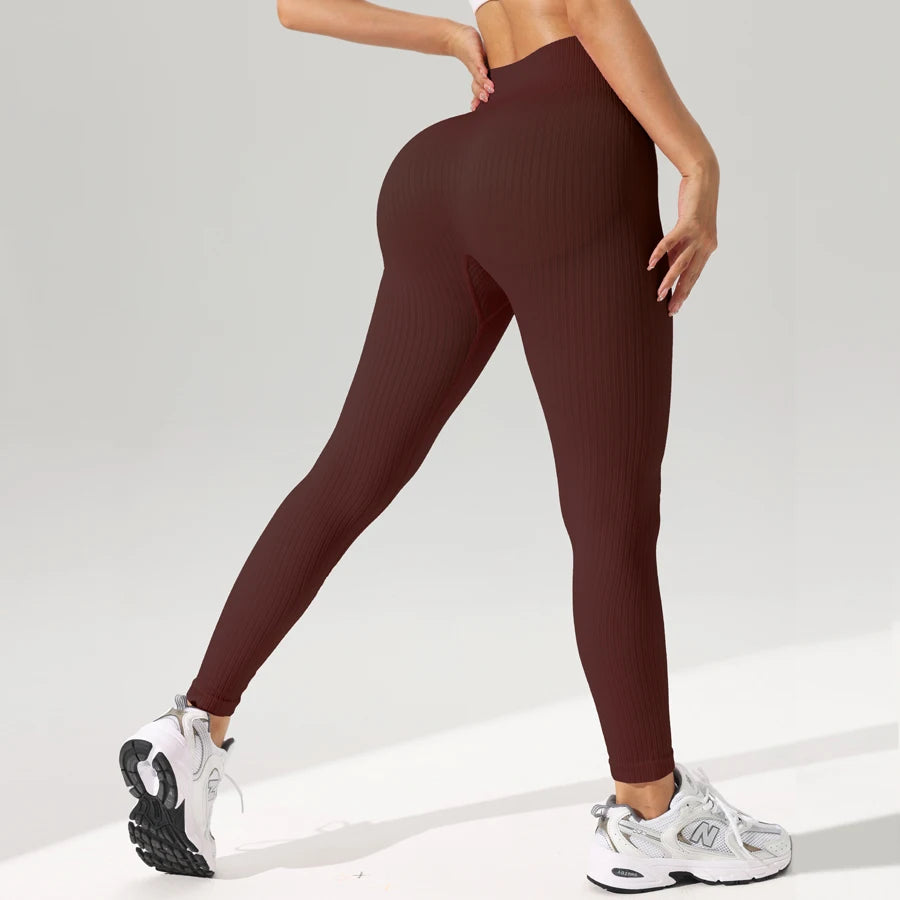 Women's Seamless mid section Control Yoga Leggings