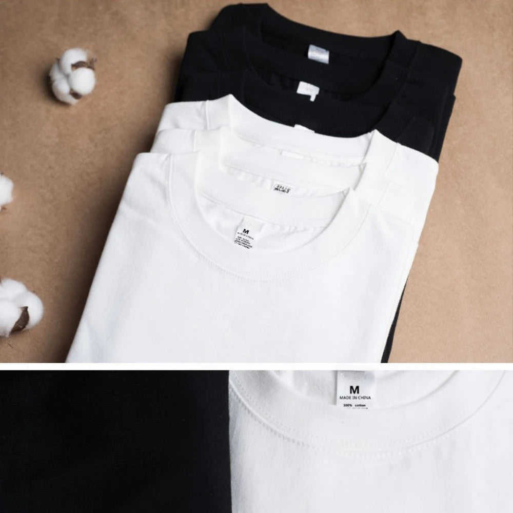 2-Pack Cotton Couple T-Shirts | Unisex Short Sve Tees